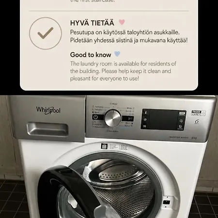 아파트 Aparment Kajaani, Sijaitsee Laehellae Keskustaa, Ilmainen Pysaekoeinti, 6-7 Henkiloelle Vuodepaikka *